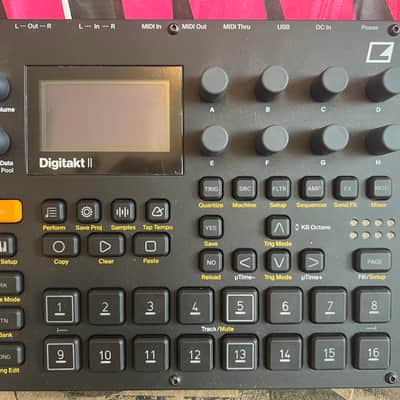 Elektron Digitakt II 2024 - Present - Black image 1