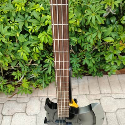 Cort KISS GENE SIMMONS Axe Bass *UNPLAYED* circa 2010 - Black and Silver image 6