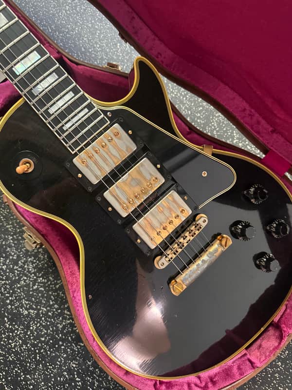 Gibson Custom Shop Collector's Choice #22 "Black Beauty" Tommy Colletti '59 Les Paul Custom Reissue 2010s - Lightly Aged Ebony image 1