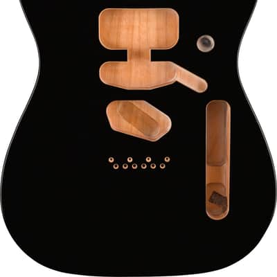 Fender Deluxe Series Telecaster Body SSH 2020's - Black image 1