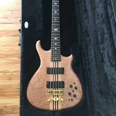 Alembic Mark King Signature Deluxe Balance Custom 5 String Bass 2000 Flame Maple LED's image 14