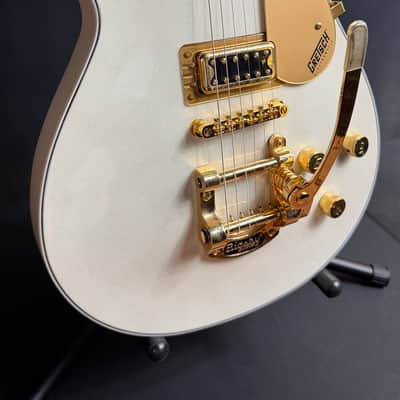 Gretsch G5237TG Electromatic Jet FT Electric Guitar Champagne White w/ Bigsby image 3