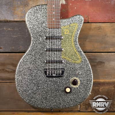 Danelectro U-3 U3 Silver Sparkle Top image 1