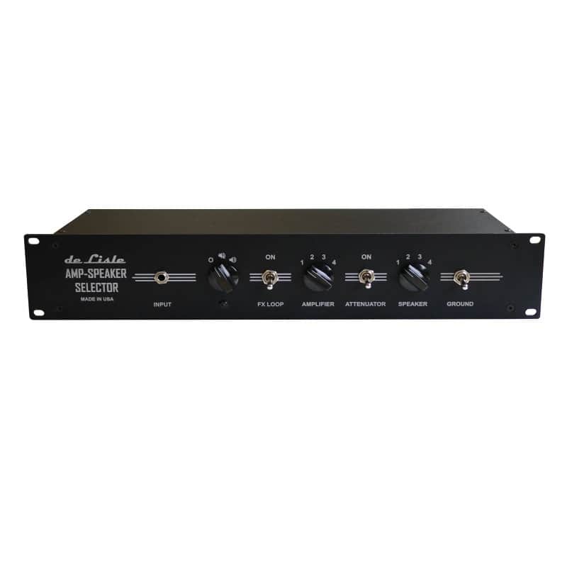 de Lisle Amp-Speaker Selector 4×4 Pro Amplifier Cabinet Switcher w/ FX Loop  and Attenuator Loop image 1