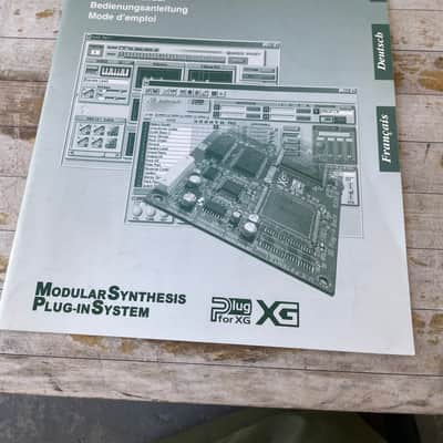 YAMAHA PLG-100 VH Vocal Harmony Plug-In Manual MU Motif S CS XG