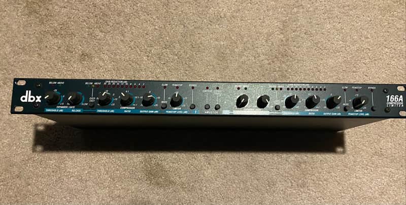 dbx 166A 2-Channel Compressor/Limiter | Reverb