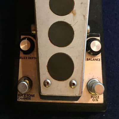 Ibanez Wha-Fuzz  1974 Metal Black and Cromo image 3