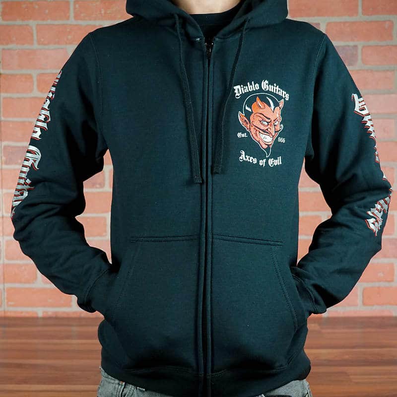 Diablo Zip-Up Hoodie "Hearse" Logo-XL image 1