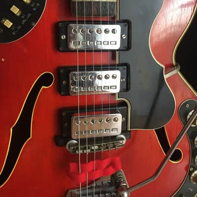 Hofner 4571/E3 Verythin GUITAR 1965-1966 Cherry image 15