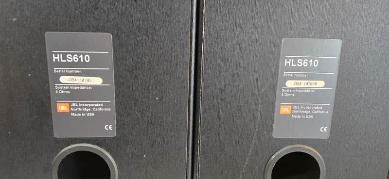 JBL HLS610　　1998年発売)　★★YouTubeアップ！ JBL HLS610 Home 2 Way Bookshelf Speakers - YouTube