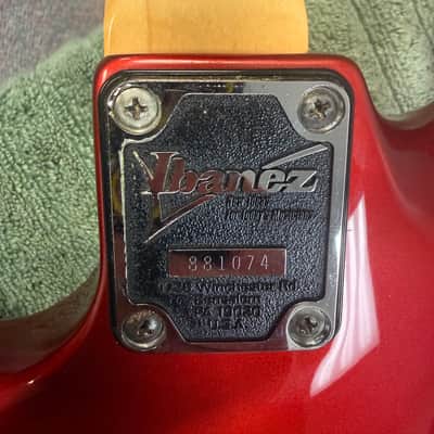 Ibanez 540R-RR Radius 1987 - 1994 - Ruby Red image 8