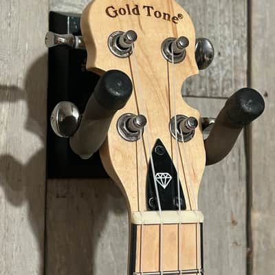 Gold Tone Little Gem Acrylic Concert Banjolele - Diamond, Ships Fast with Gig Bag! image 5