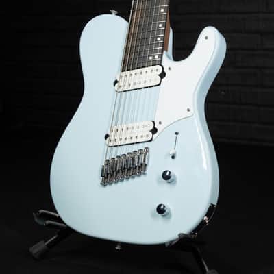 Kiesel Guitars Solo Custom 8 String Electric Guitar (Light Blue) USED image 5