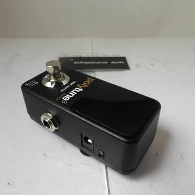 TC Electronics Polytune 3 Noir Mini Polyphonic Tuner Pedal Free USA Shipping image 3