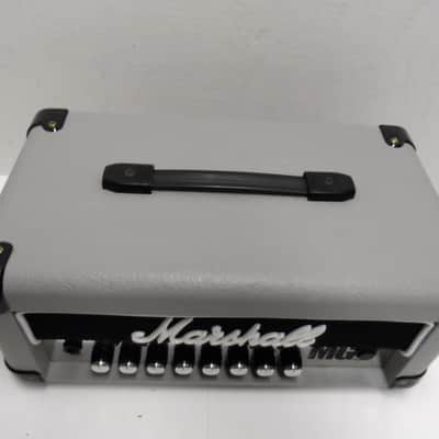 Marshall MG15 HFX LEAD MG 15 Watt Guitar Head Cabs Amp Amplifier MINI MICRO Stack Vintage SILVER image 5