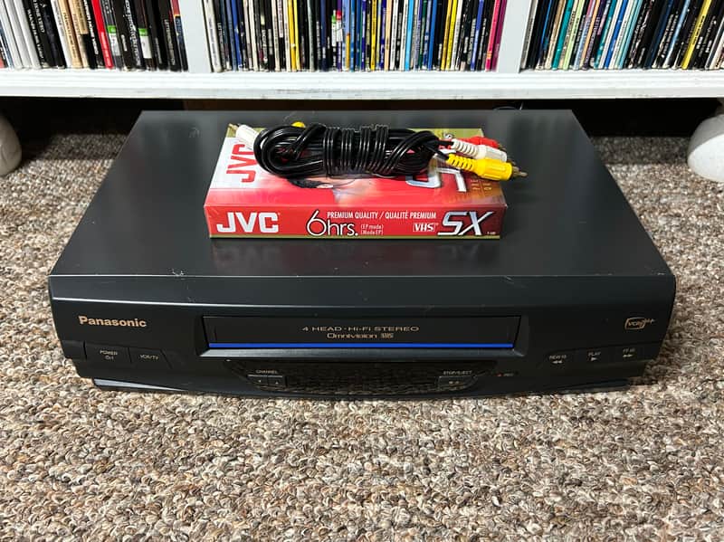 Panasonic PV-V4520 VCR 4-Head Hi-Fi Stereo Omnivision VHS Player Japan TESTED ✅ image 1