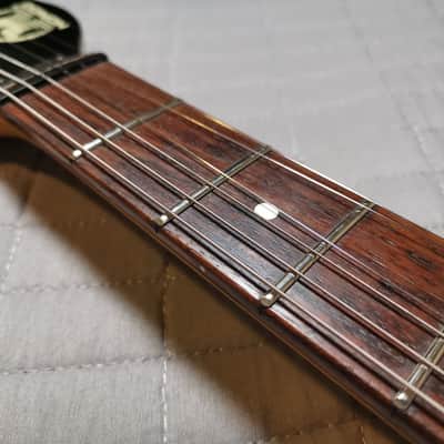 *RARE* 1980's Hondo H-2 (Korea) - Black w/SETUP/FRETWORK image 11