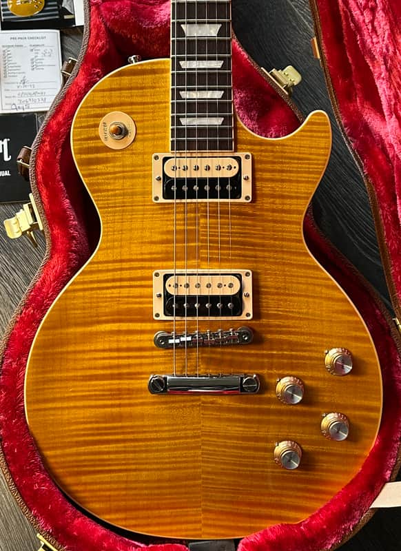 2023 Gibson Les Paul Slash Appetite Great Flametop All Complete