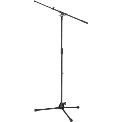 Proline Telescoping Boom Microphone Stand Black image 1