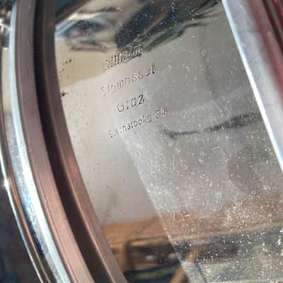 Vintage 1960-1970 Stowasser Wien handcrafted steel Sonor clone concert marching snare drum 14x4” w/ case jazz image 10