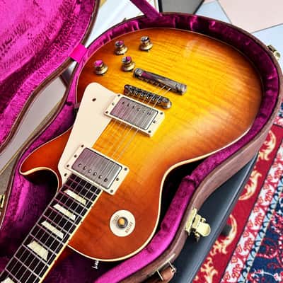 Gibson Les Paul Custom Shop R0 R6 R8 R9 '60 reissue Historic Tea Burst lpr0 2014 image 2