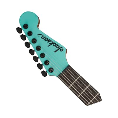 Used Jackson Pro Series Signature Josh Smith Soloist SL7 ET - Aquamarine image 4