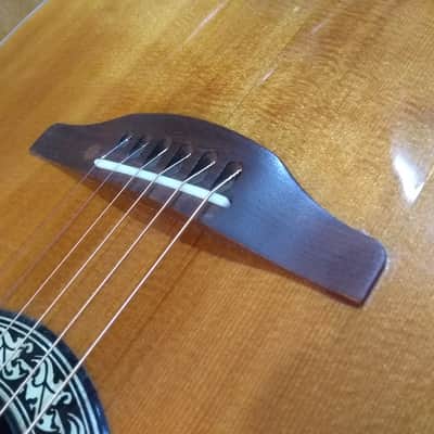 Vintage US made Ovation 1121-4 Balladeer Artist acoustic guitar LOW serial # 000075 image 14