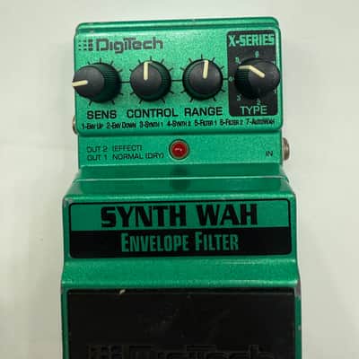 Digitech XSW X-Series Synth Wah Envelope Filter Auto Wah Guitar Effect Pedal image 2