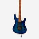 Ibanez S670QM-SPB Standard with Meranti Body, Rosewood Fretboard 2021 - Present Sapphire Blue Burst