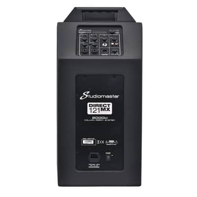 Studiomaster Direct 121 MX Line Array Pa System With Covers - BLACK image 3