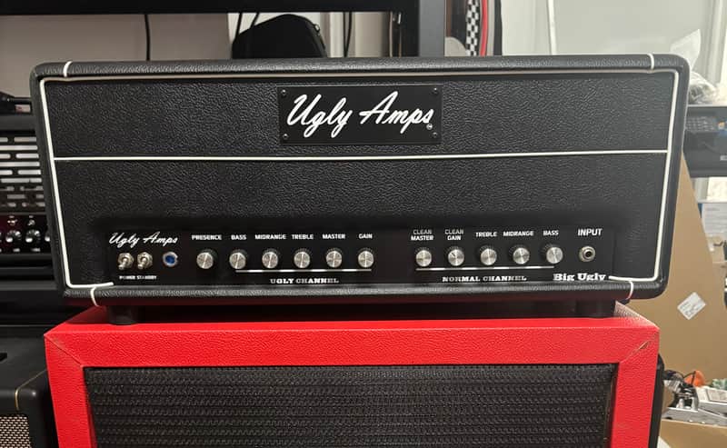 Ugly Amps Big Ugly 100 watt head 2020 - Black Tolex image 1