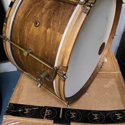 A&F Drum Co. Maple Field Shell Kit 24,13,16 - Whiskey Maple image 24