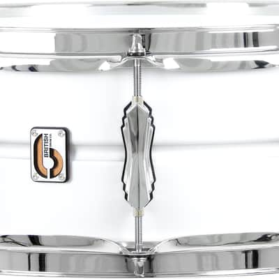 British Drum Company Aviator》| 14x5.5" 10-Lug Seamless Aluminum Snare Drum. New with Full Warranty! image 1