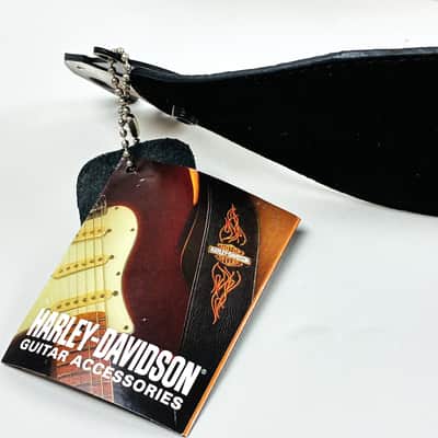 Harley Davidson HD-S007 Suede Guitar Strap – NOS 2005 image 3