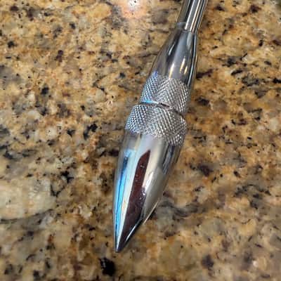Ayotte Gull Wing Bass Drum Spurs 1998 VGC Chrome image 9