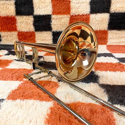 Accent TB783 Intermediate F-Attachment Trombone Large Bore W/ Case Ready To Play image 4