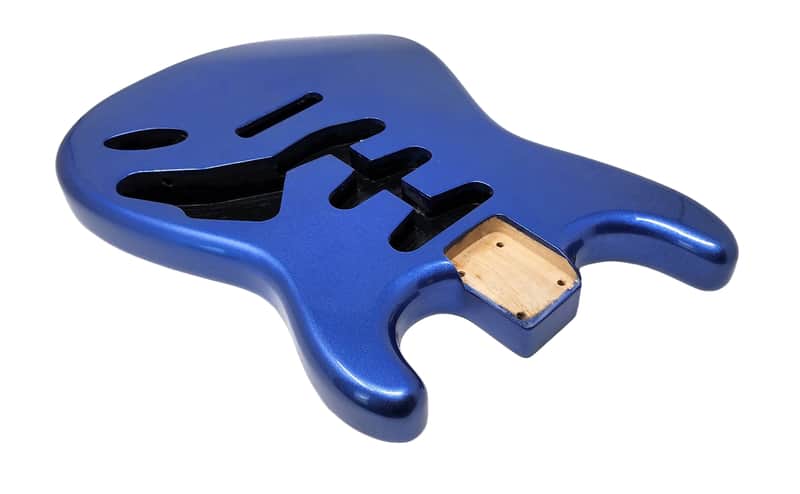 Brio S-Style Body High Gloss 2pc Alder Metallic Blue Body image 1