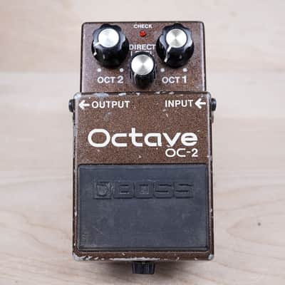 Boss OC-2 Octave (Black Label) 1995 Brown MIT ACA image 6