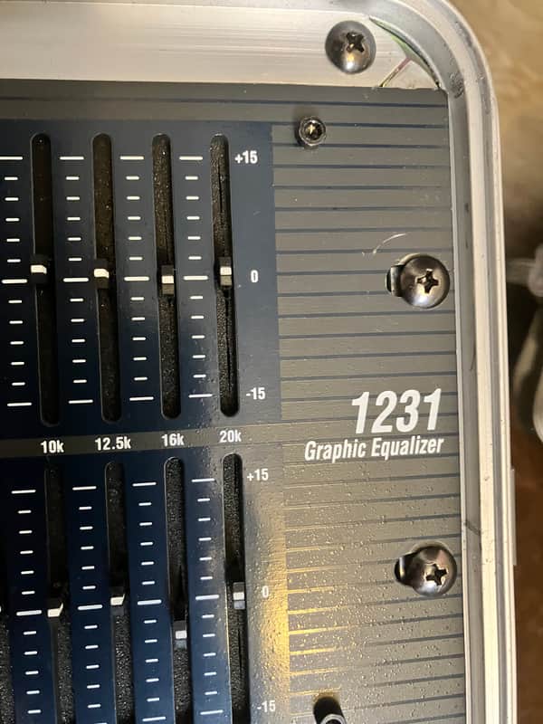 dbx 1231 Dual Channel 31-Band EQ 2010s Black image 1