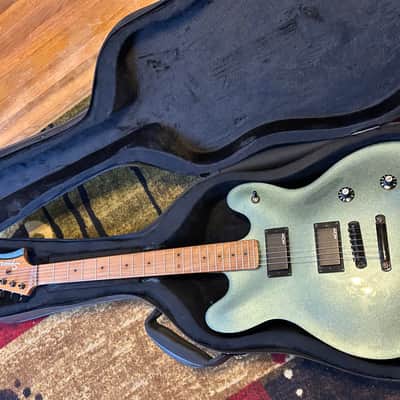 Squier Contemporary Active Starcaster - Gunmetal Metallic w/Case! image 11