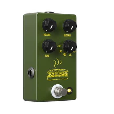 New JHS Muffuletta Army Green Fuzz Guitar Effects Pedal image 3