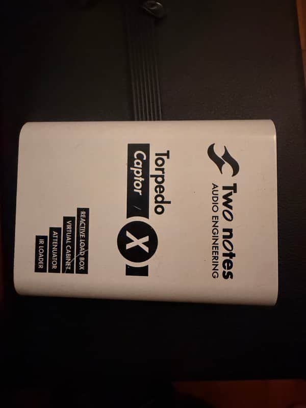 Two Notes Torpedo Captor X 8ohm Stereo Reactive Load Box / Attenuator 2020 - White