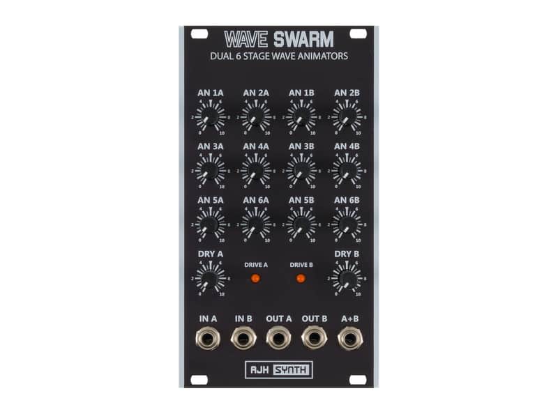 AJH Synth Wave Swarm (Black) Waveform Animator [USED] image 1