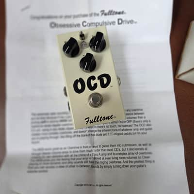 Fulltone OCD v1.1 (April 2005) - MINT & BOXED Holy Grail Version 1 Series 1 - Low Serial #1221 - Initial Launch Month image 15