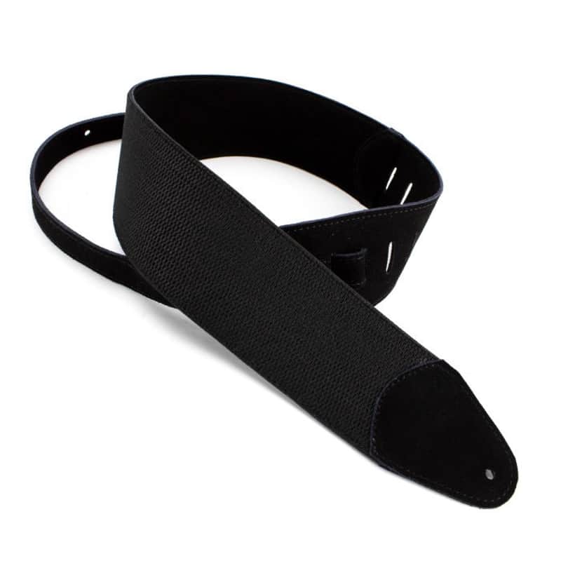 Henry Heller HPNFX-BLK 2.75 Inch Wide Thick Polyester Weave Guitar Strap image 1