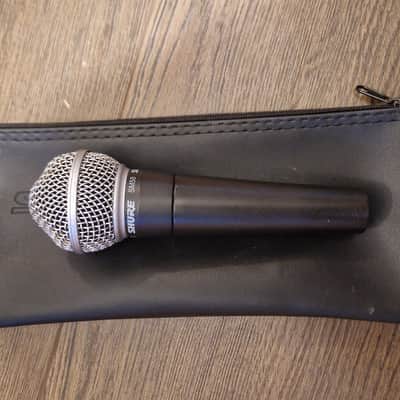 Shure SM58 Handheld Cardioid Dynamic Microphone 1984 - Present - Black image 1