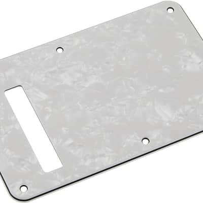 Fender Modern Backplate, Stratocaster - White Moto image 1