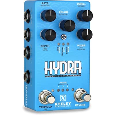 Keeley Hydra Stereo Reverb & Tremolo Pedal image 2