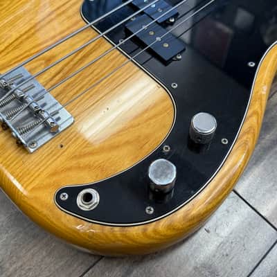 1979 Fender Precision Bass with Maple Fretboard - Natural image 2