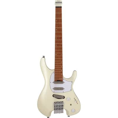 Ibanez Ichika Signature Series ICHI10 Electric Guitar, Vintage White Matte image 1